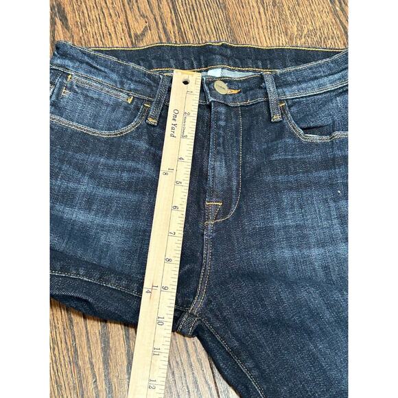 FRAME Jeans Women's Size 27 Blue Denim Casual Straight Leg Flat Front NWOT - Picture 3 of 7